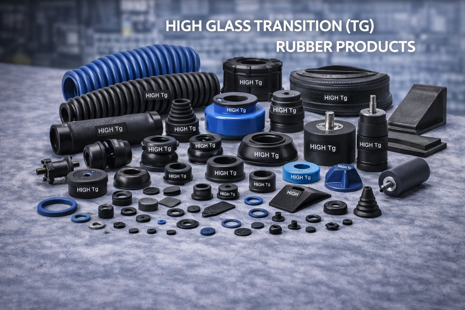 High Glass Transition Rubber Products